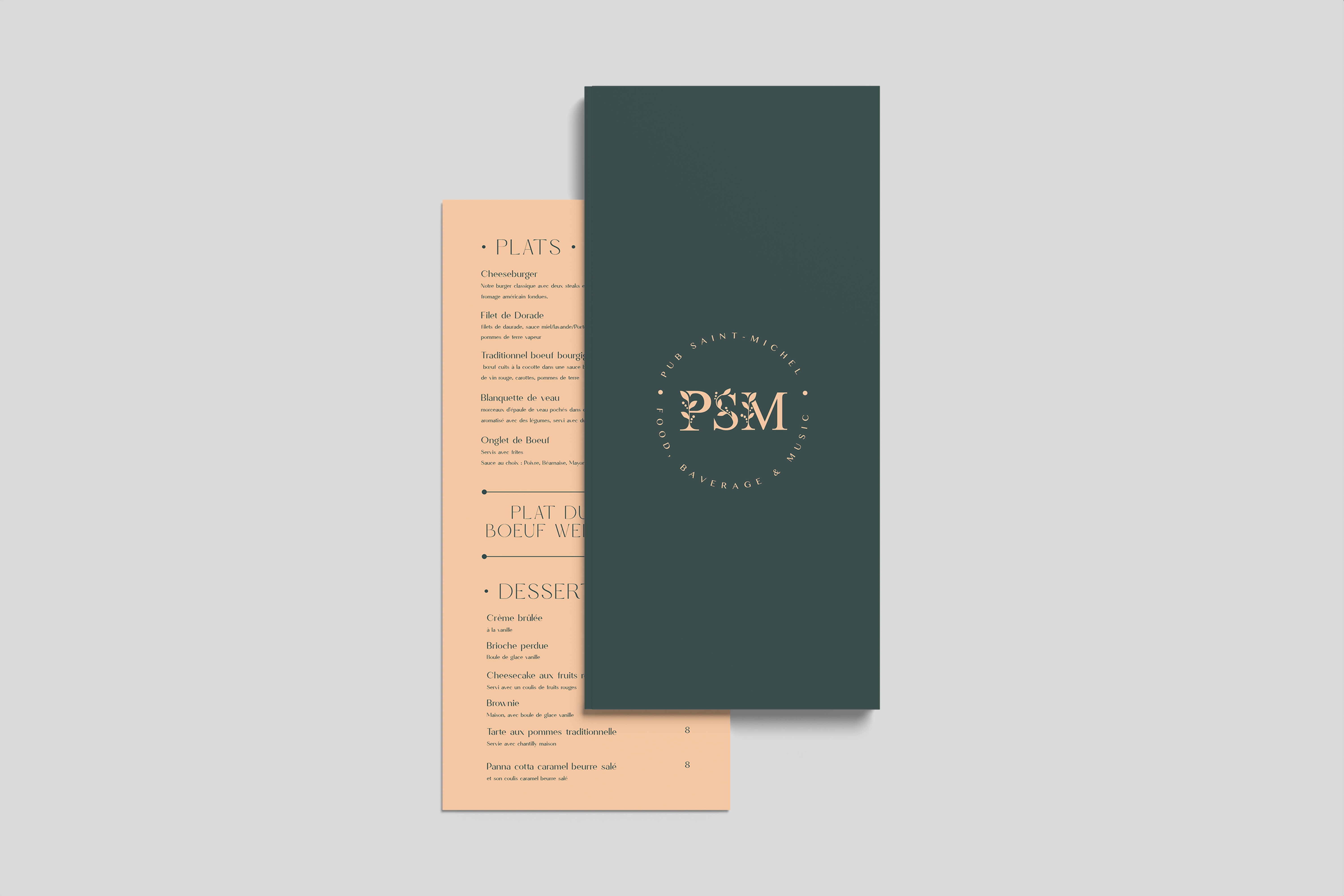 mockup menu psm